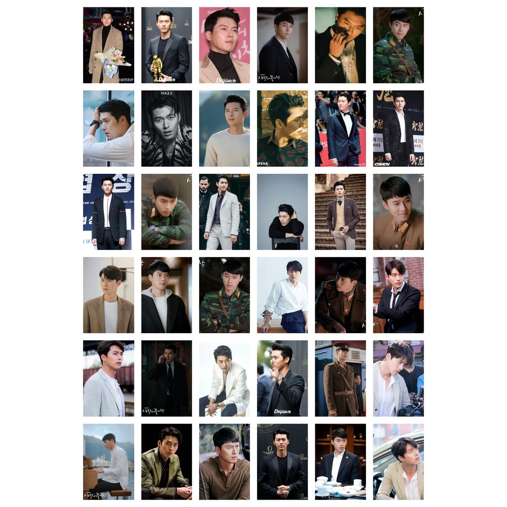 Lomo card 72 ảnh HYUN BIN