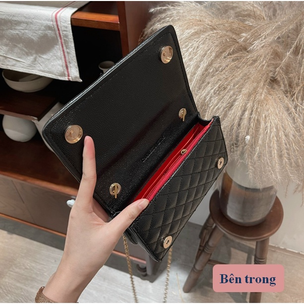 𝑺𝑰𝑬̂𝑼 𝑺𝑨𝑳𝑬 Túi Xách Nữ C.N.K Trám Da Hạt Xinh Xuất Sắc- Ảnh Thật