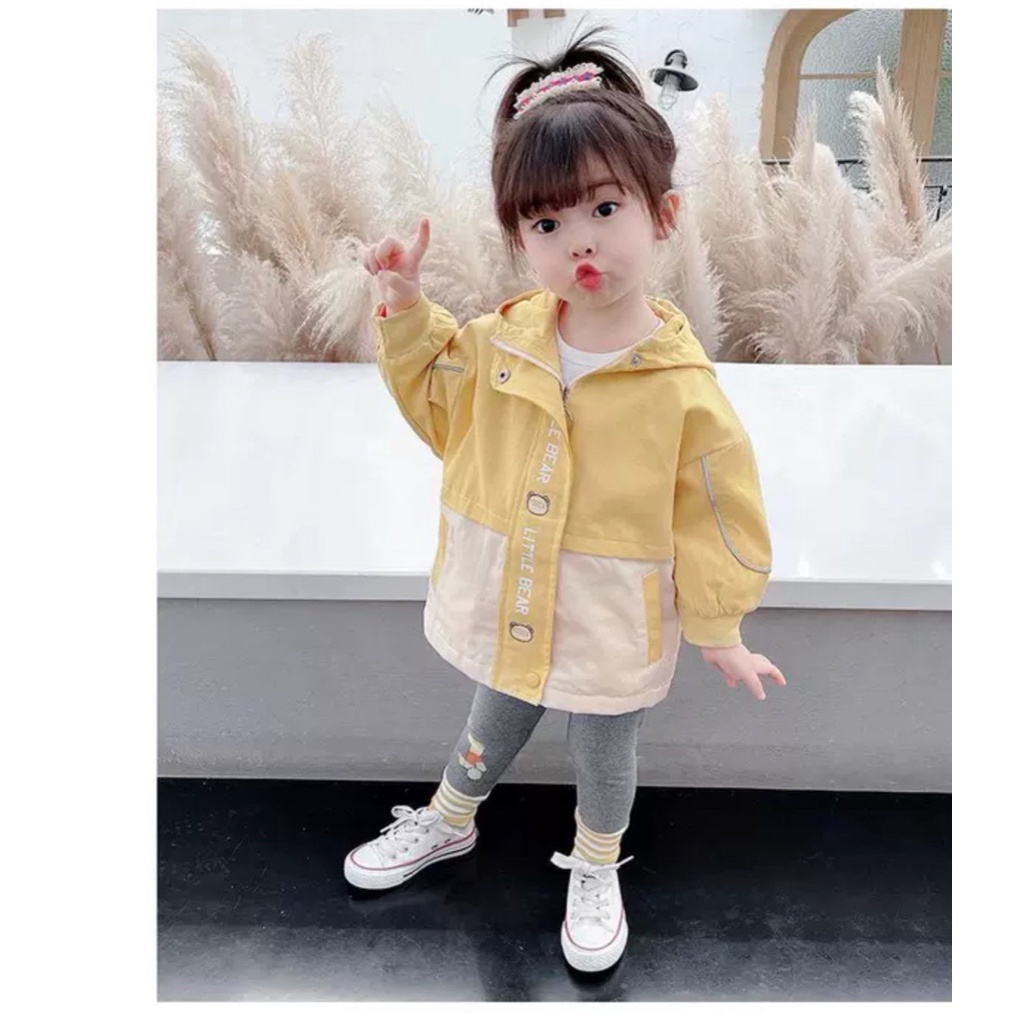 Áo chắn gió Bipu chất liệu kaki chắn gió tốt, mặt vải mịn đẹp