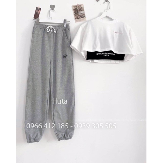 Sét áo hai món 1974+ quần spun