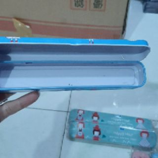 Hộp bút sắt mini học sinh