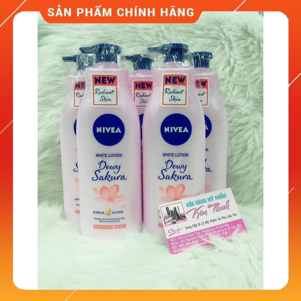 Sữa Dưỡng Thể Nivea Hương Hoa Anh Đào (350ml)