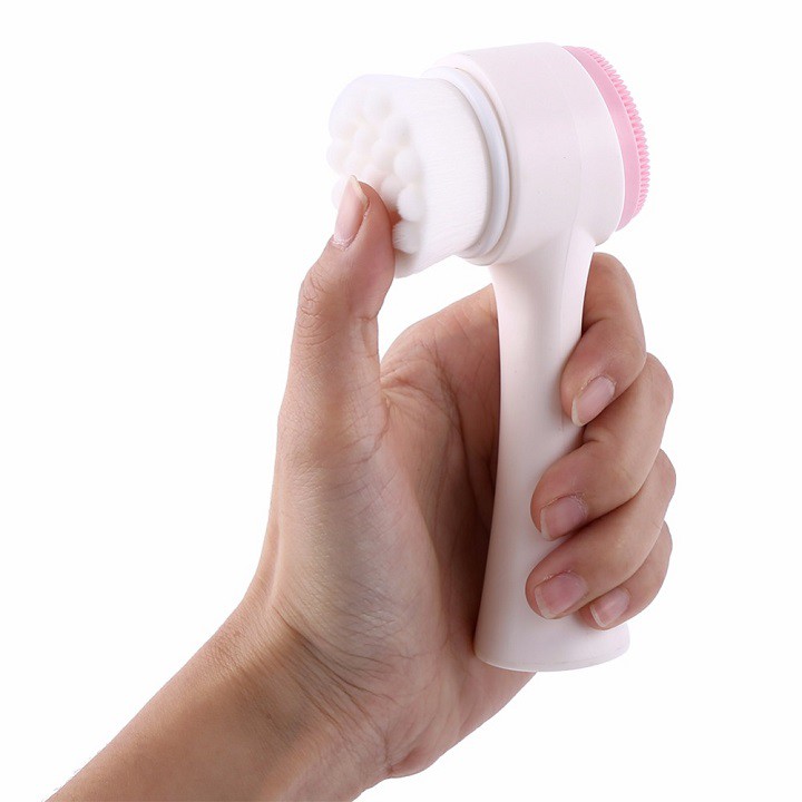 Cây cọ rửa và massage mặt 2 đầu | BigBuy360 - bigbuy360.vn
