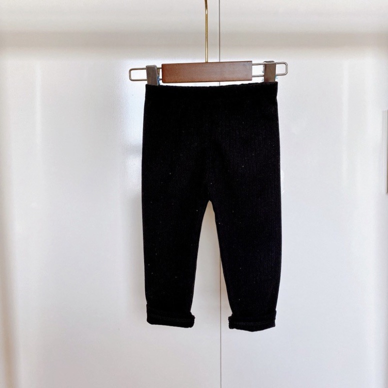 Quần legging bé gái chất zip co giãn 4c,quần dài cho bé từ 8-20kg Bin Bon Kids