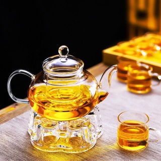 Ấm trà , ấm pha trà , bình trà , bình pha trà thuỷ tinh chịu nhiệt cao cấp dung tích 600ml ,bình trà có lõi lọc, ...