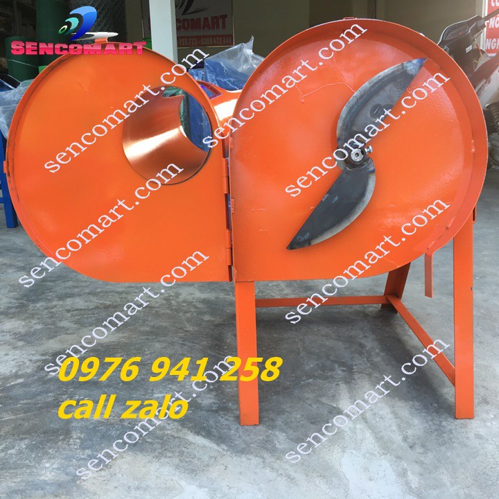 Máy băm chuối mịn nguyên cây cho gà vịt, Máy thái cỏ, rau bèo, rau muống đa năng Sencomart