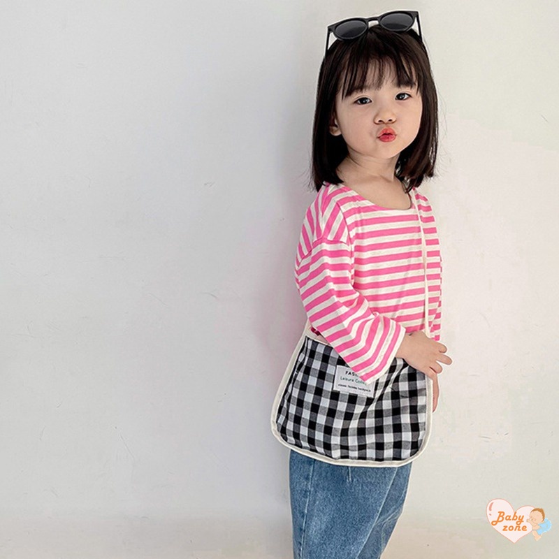 Túi Đeo Chéo Vai Hình Vuông Nhỏ Thời Trang Xuân Thu Cho Bé
