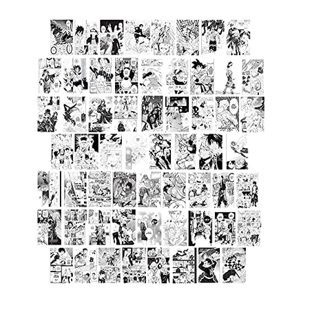 Tường Manga chất liệu decal cao cấp có keo mặt sau sẵn dán - mix truyện theo yêu cầu