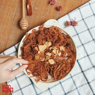 Khô heo cháy tỏi lý sơn loại 1 - túi 500g