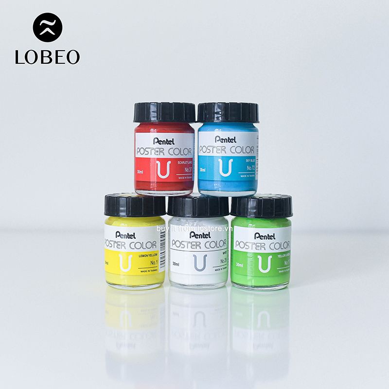 [LOBEO] Màu poster Pentel 30ml
