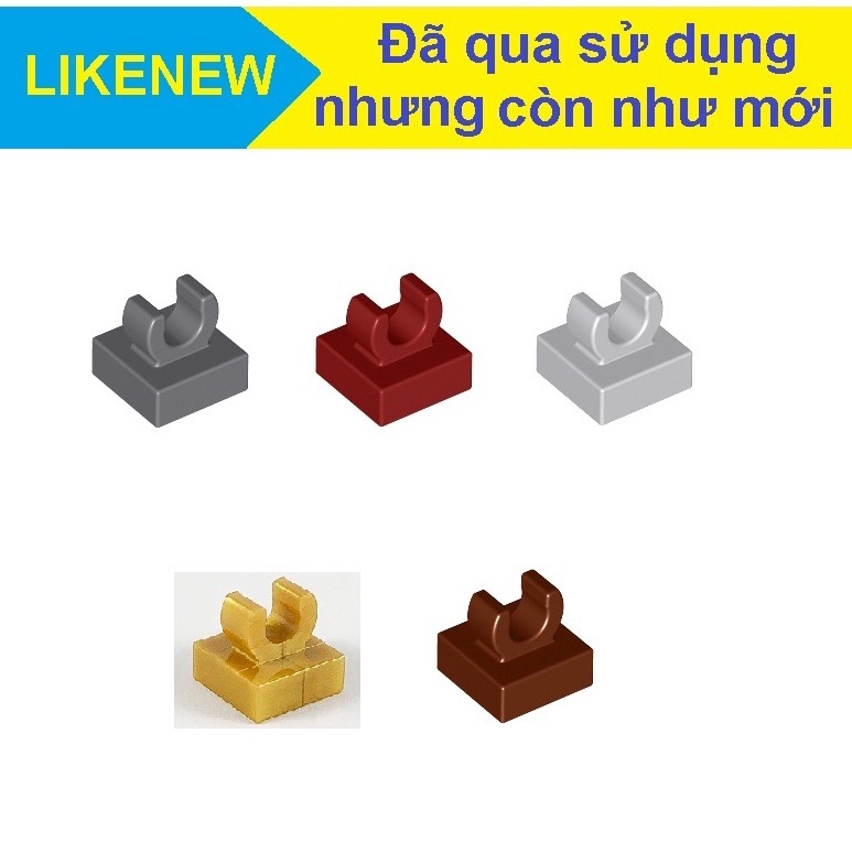 Đồ chơi xếp hình Lego Gạch lẻ Tile, Modified 1 x 1 with Open O Clip
