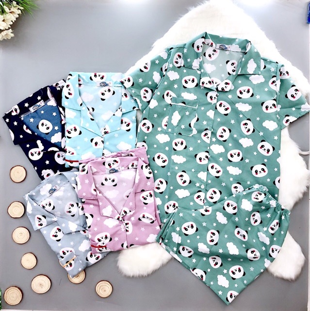 Sỉ combo pijama kate Thái ngắn