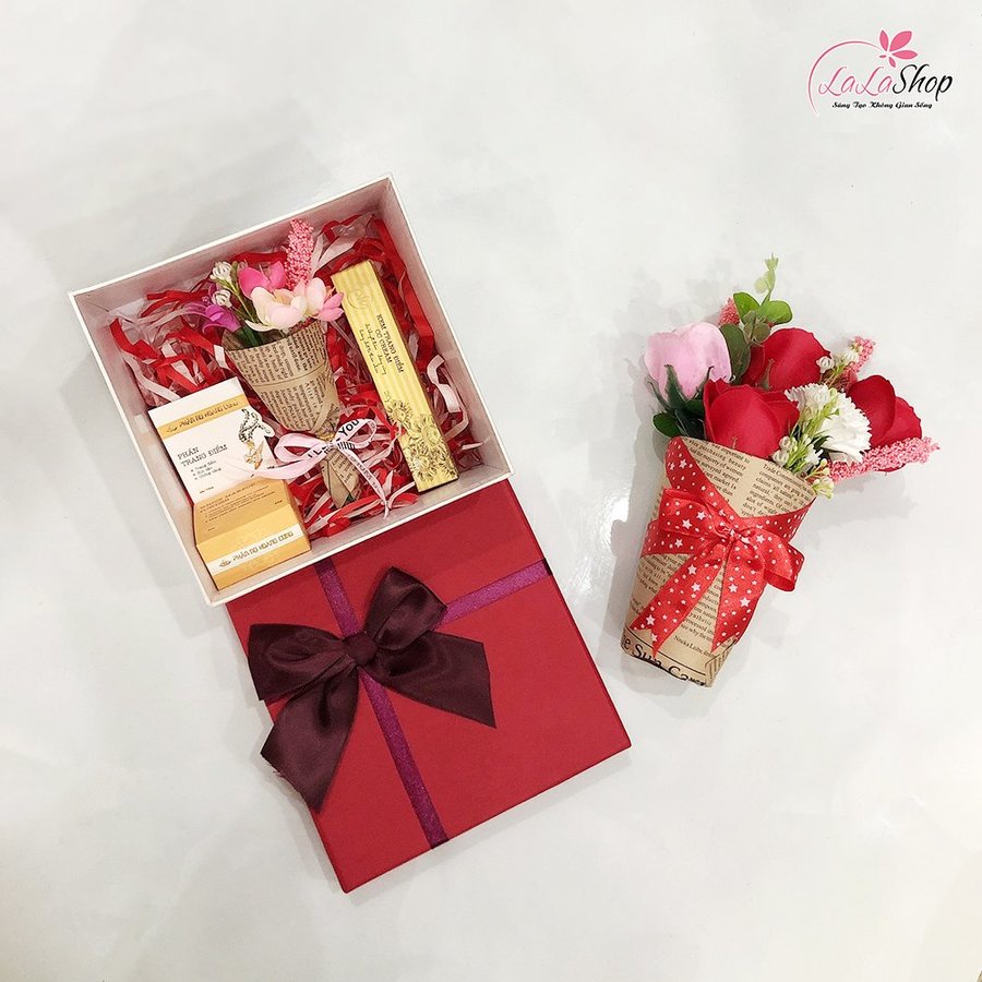 Set quà tặng kèm mỹ phẩm làm quà cho mẹ, bạn gái/người yêu món quà ý nghĩa cho 20/11, 8/3 và valentine - Giá cực ưu đãi