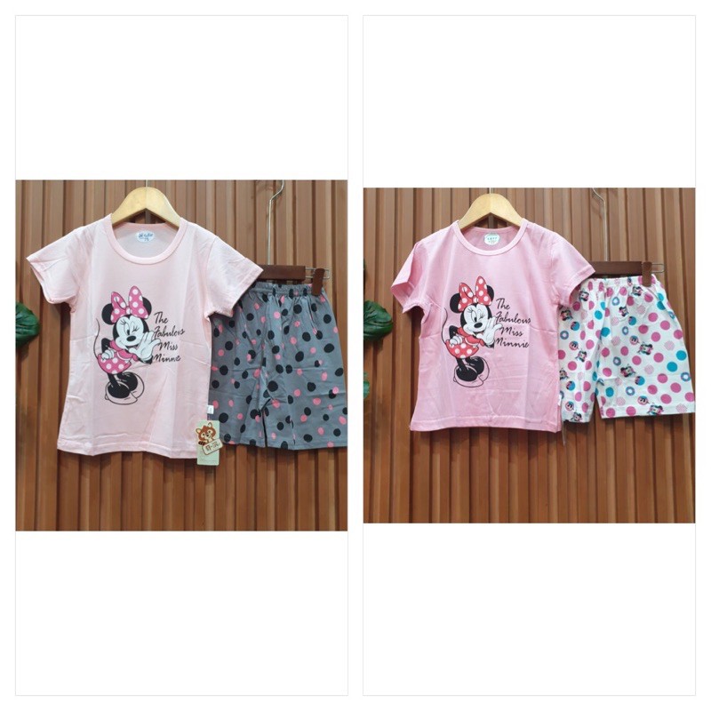 đồ bộ cotton xuất hàn bé gái