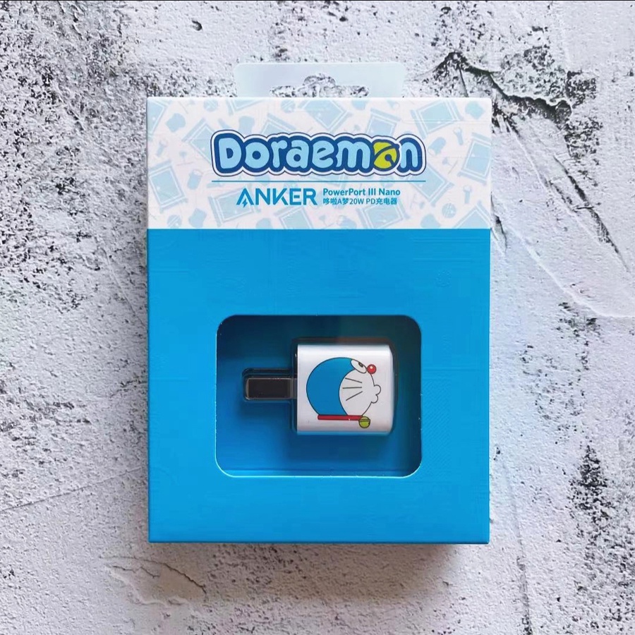 Củ Sạc Anker Doraemon A2633 20W Công Nghệ Sạc Nhanh iQ3 PD