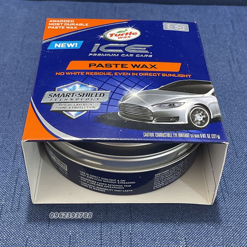 Sáp đánh bóng sơn ô tô Turtle Wax ICE Paste Wax - Premium Car Care