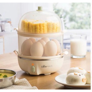(Có sẵn )NỒI HẤP 2 TẦNG BEAR ( tự động gắt điện)
