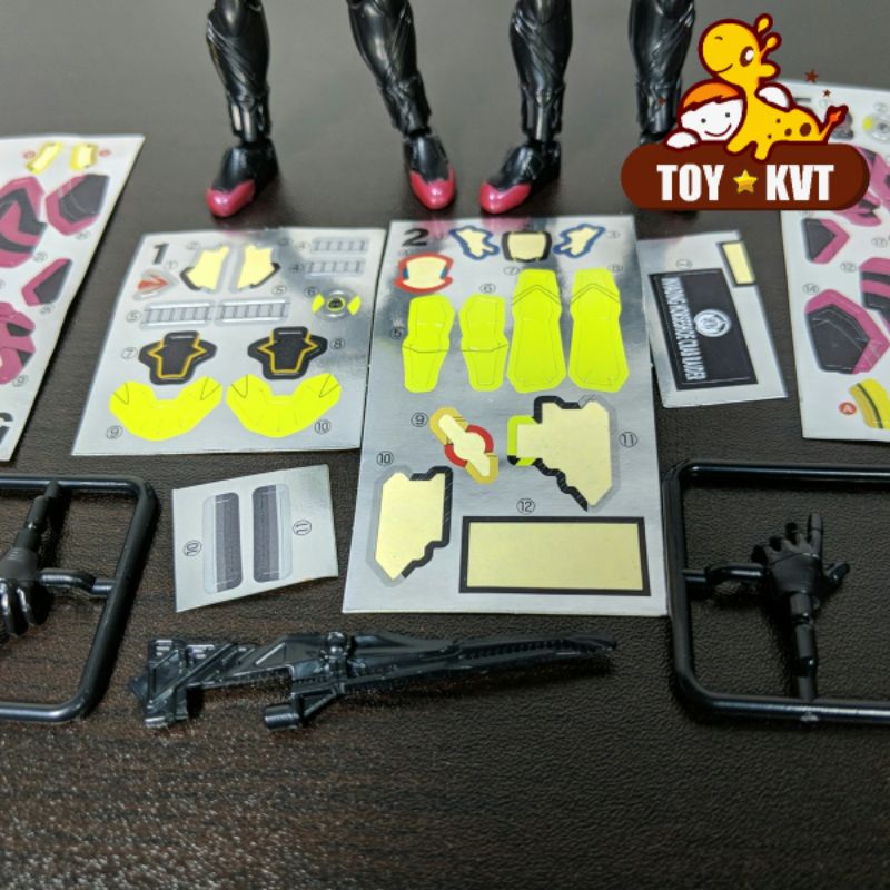 Set 2 Body Figure Sodo Kamen Rider Zero One Và Decal