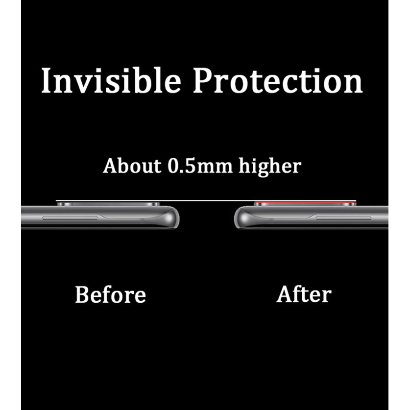 Vòng kim loại bảo vệ camera sau cao cấp cho Samsung Galaxy Note 20 Ultra S20 Plus