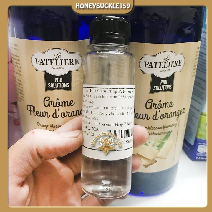 Tinh Hoa Cam Pháp Pateliere Chia Nhỏ 50ml