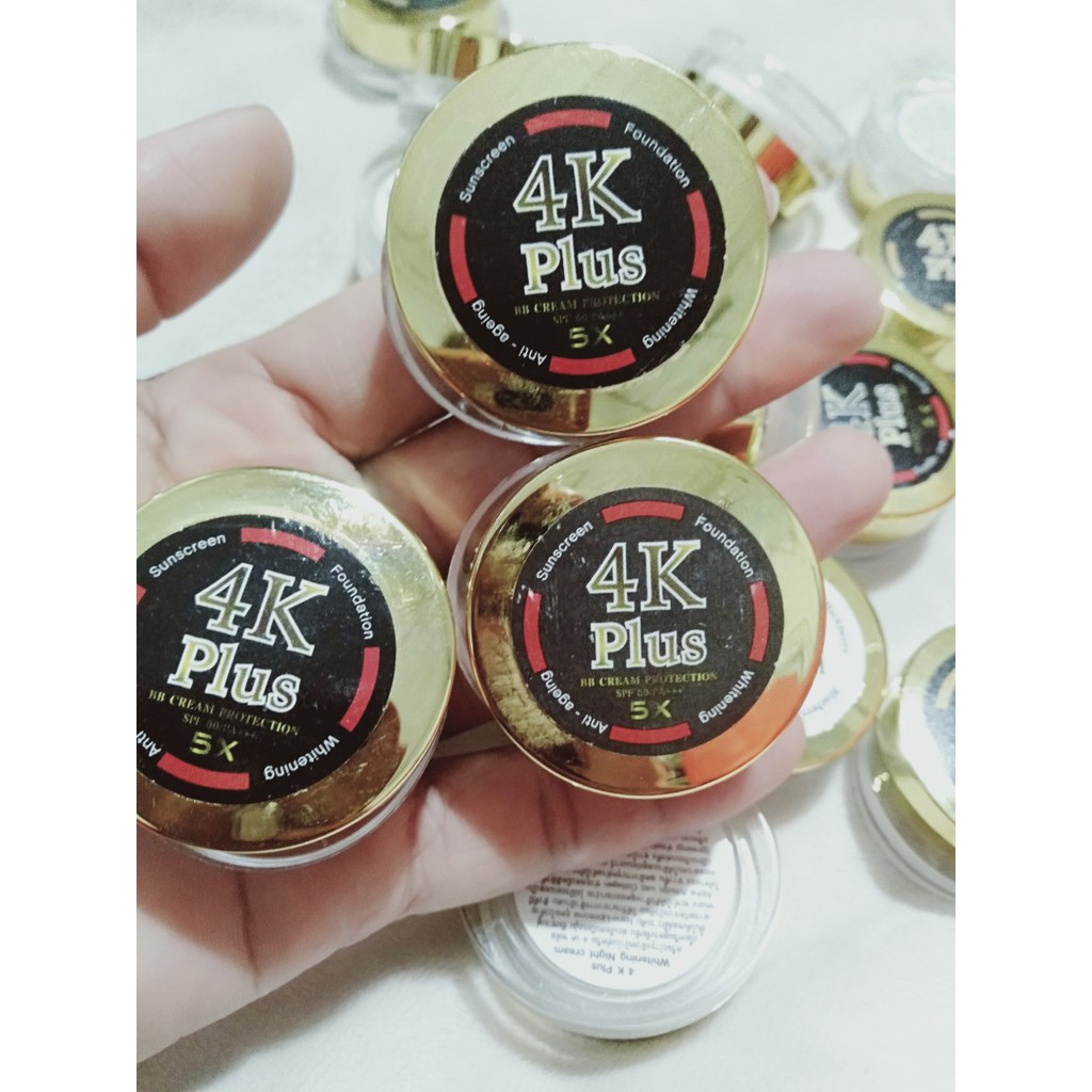( Hàng chính hãng) Kem nền 4k plus mini_ kem chống nắng 5x bb cream