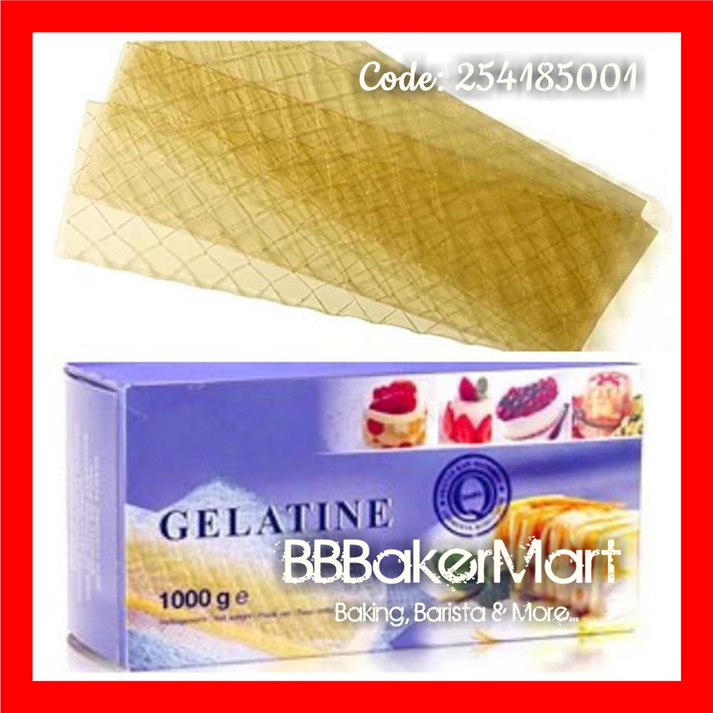 Lá Gelatine Ewald Đức - 10 lá