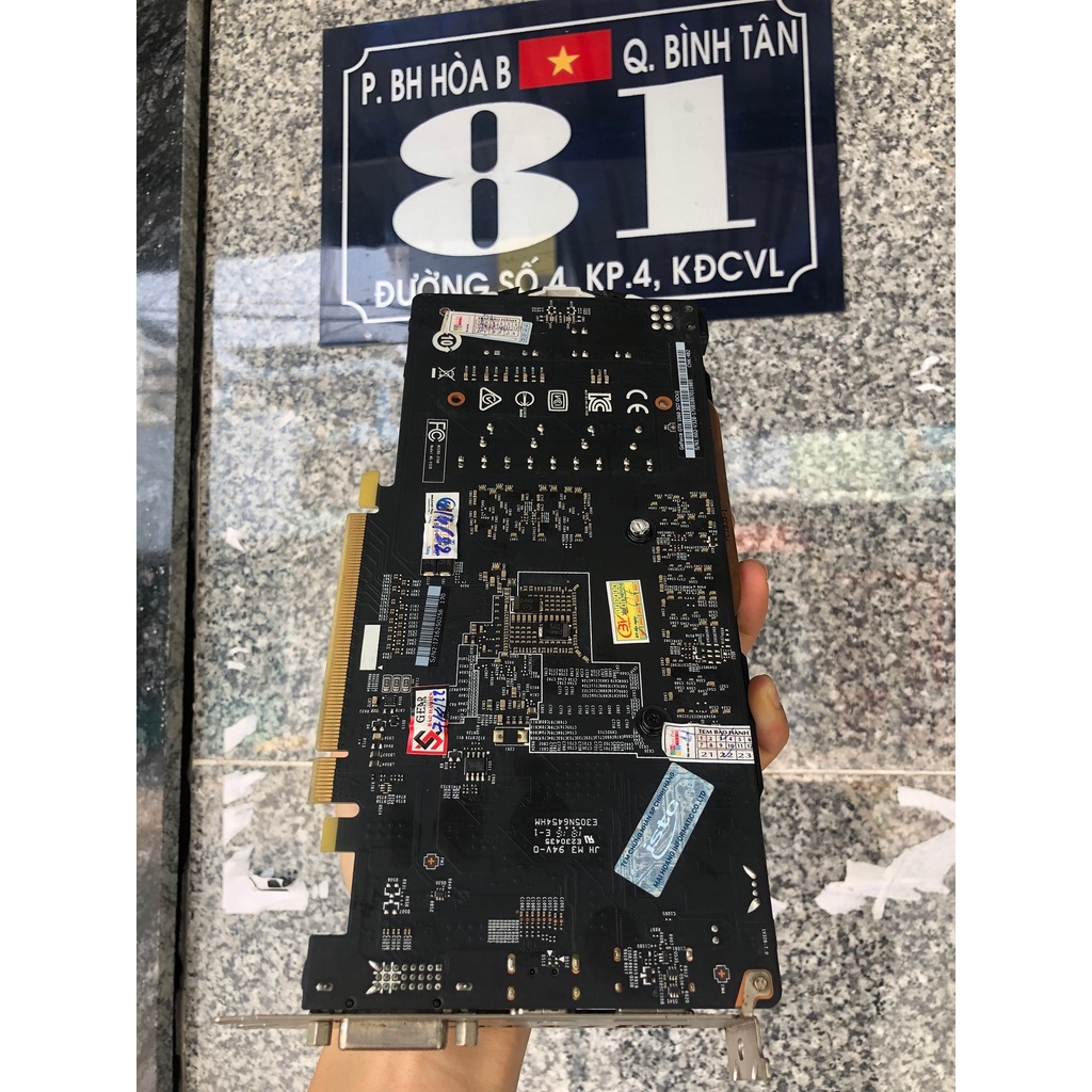 Card màn hình MSI GeForce GTX 1060 3GB GDDR5 OCV2. Hàng tháo máy. BH 1 tháng.