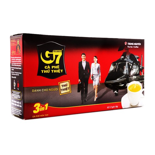 Cà phê sữa hòa tan G7 hộp 21 gói 336G