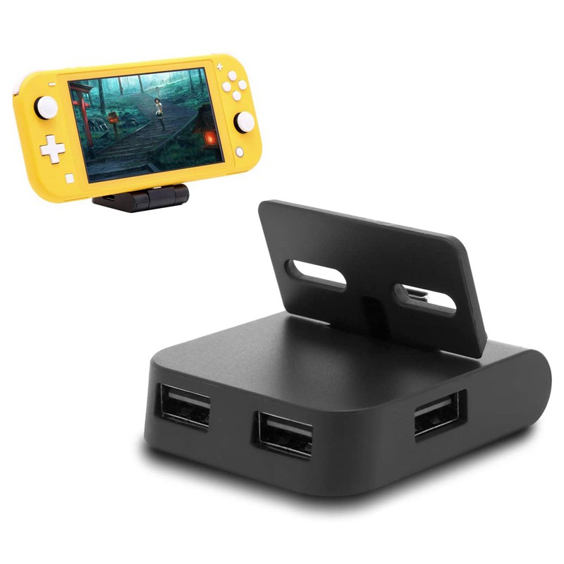 Dock Sạc Mini Cho Nintendo Switch Lite Với Usb Hub