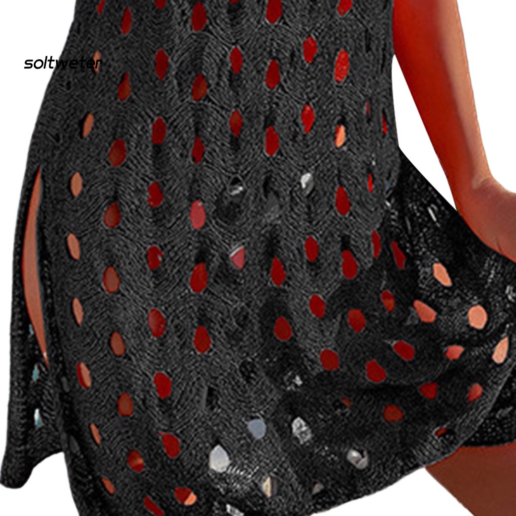 Áo Khoác Đi Biển Dáng Rộng Xẻ Tà Chất Liệu Mềm Mại Thời Trang Cho Nữ