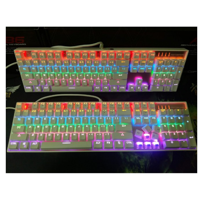 Bàn phím cơ Motospeed K86 Rainbow Gaming Keyboard