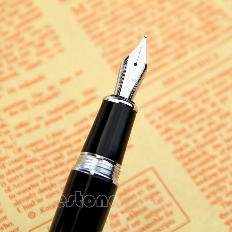 Bút Máy Jinhao 159 Màu Đen Và Bạc Đẹp Mắt
