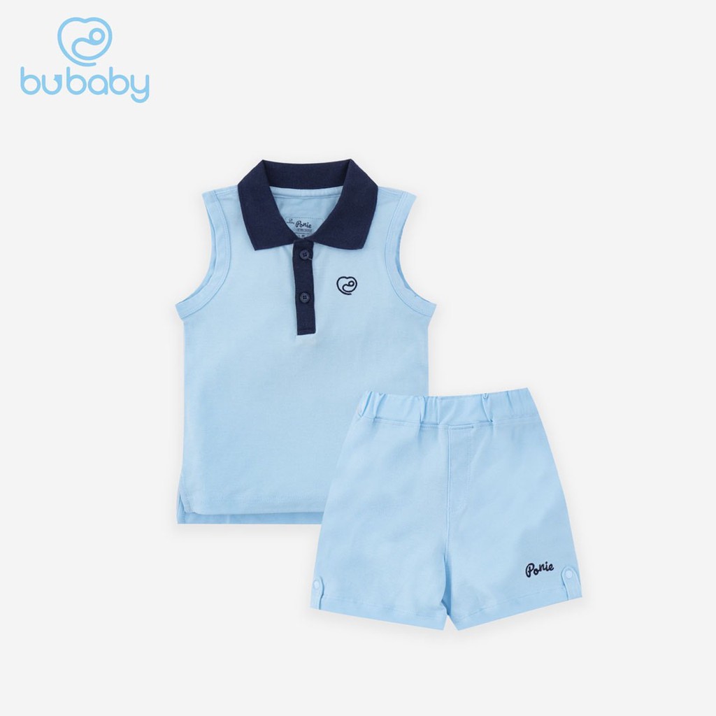 [BU BABY] Bộ Polo sát nách Ponie bé trai / bé gái