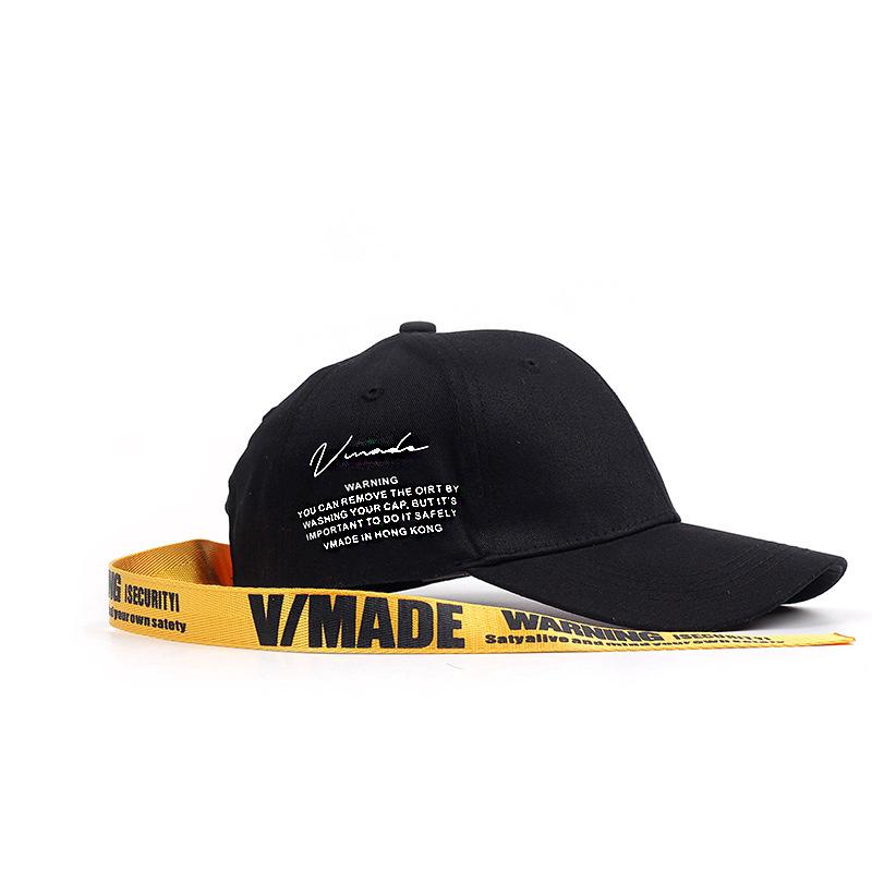 Korean hip-hop style printed cap
