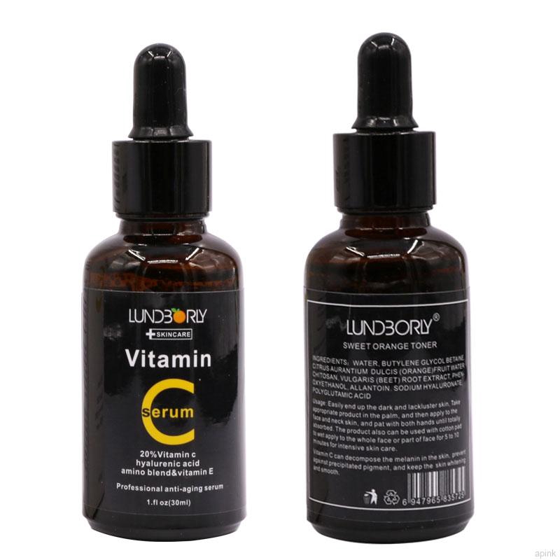 Serum vitamin C dưỡng ẩm làm trắng da chống lão hóa chăm soc da mụn/da nhăn