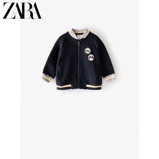 Áo bomber Zara BT logo lá cờ