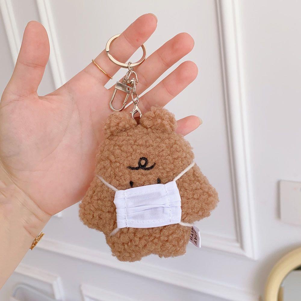 Móc Khóa Hình Động Vật Dễ Thương Phong Cách Hàn Quốc