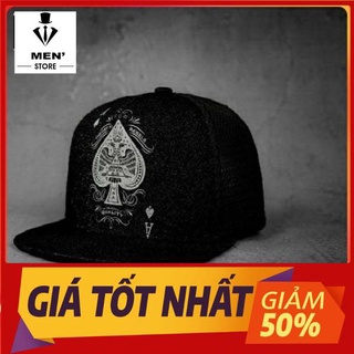 Nón snapback át bích hàng vnxk cao cấp