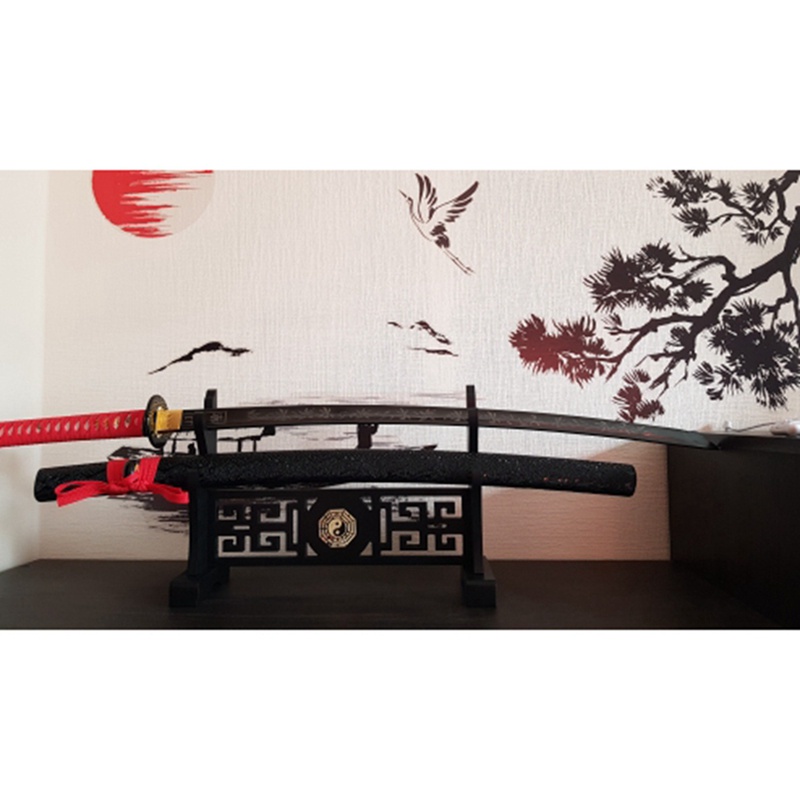 Giá Đỡ Kiếm Phong Cách Samurai Nhật Bản Dùng Để Trưng Bày