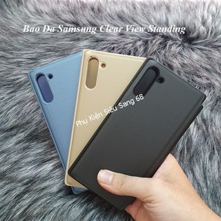Note 10| Bao Da Clear View Standing Samsung Note 10