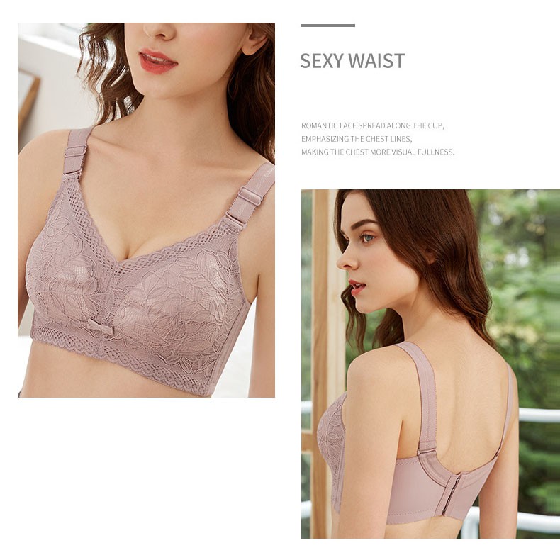 Kích Thước Lớn! Áo Ngực latex Không Gọng Thoáng Khí 34BC-44DE