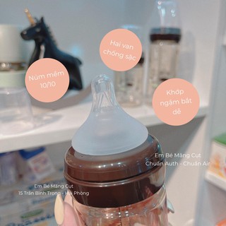 Núm ti bình sữa Bebepick Hàn Quốc chính hãng