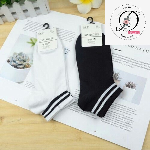 💥ĐỘC_Store💥 Tất hàn cổ kẻ sọc ngang Hot