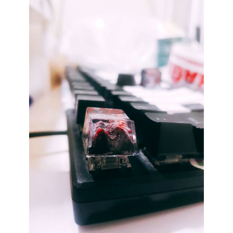 Keycap OEM profile Volcanic Moutain 1u - Nút bàn phím cơ phong cảnh núi lửa