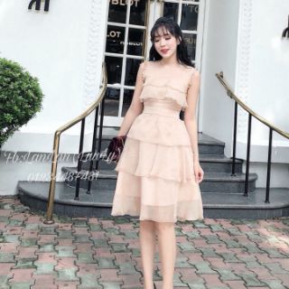 Đầm lưới 3 tầng