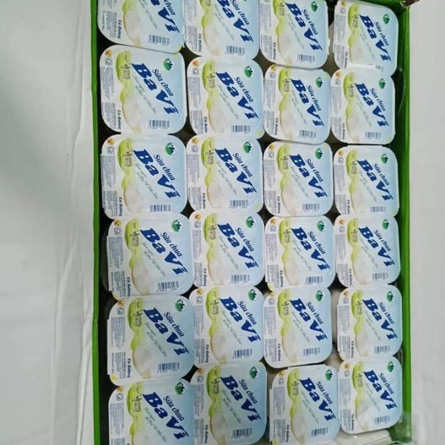 (GIAO HỎA TỐC NỘI THÀNH HÀ NỘI). THÙNG 48H SỮA CHUA BAVI CÓ ĐƯỜNG