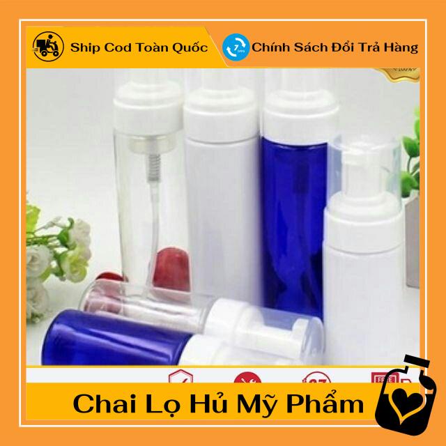 Chai Chiết Mĩ Phẩm ❤ TOP GIÁ RẺ ❤ Chai xịt giọt tạo bọt rỗng 30ml/50ml/100ml/150ml chiết sữa rửa mặt , phụ kiện du lịch