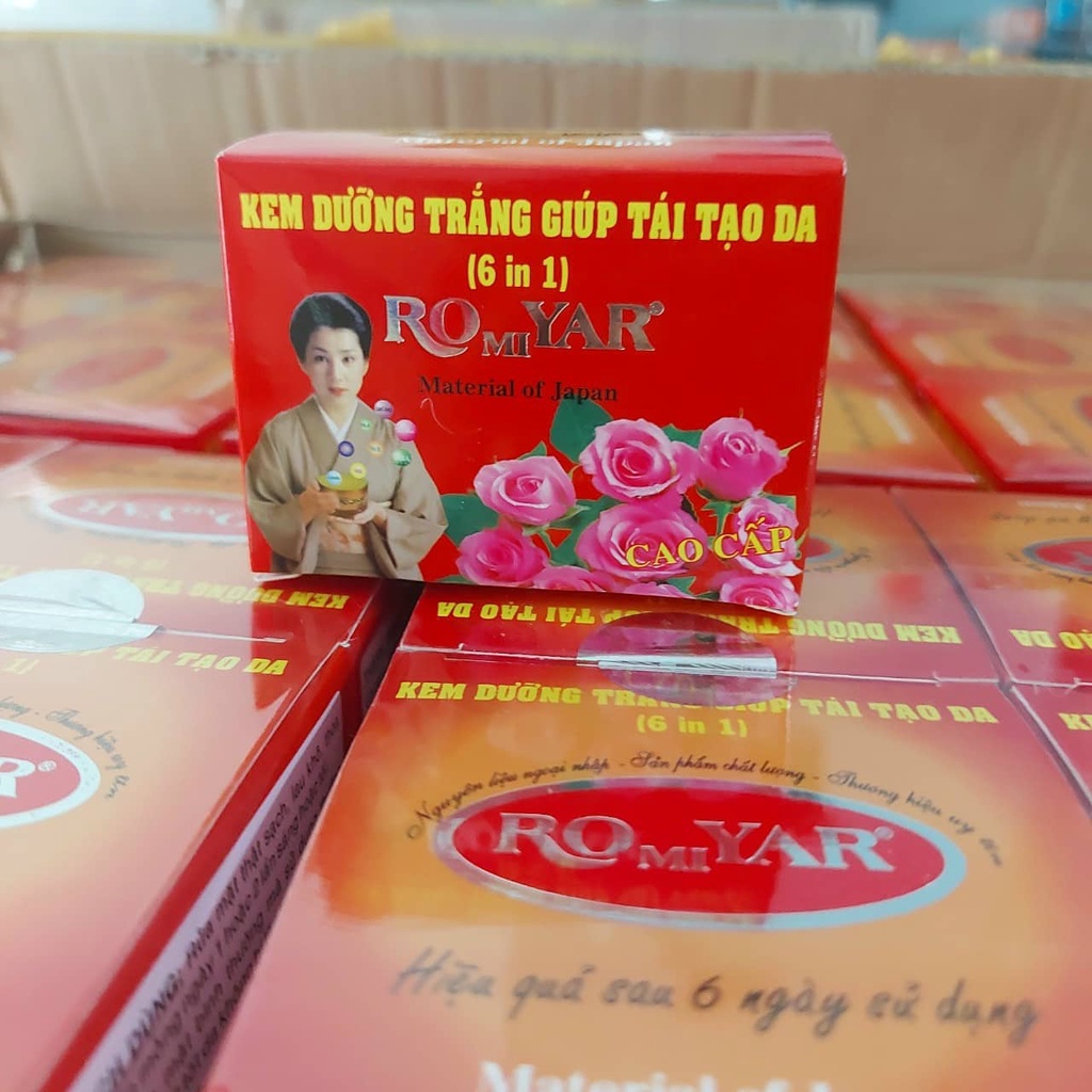 Kem dưỡng trắng da 6 in 1 ROMIYAR giá bao bì mới 98k