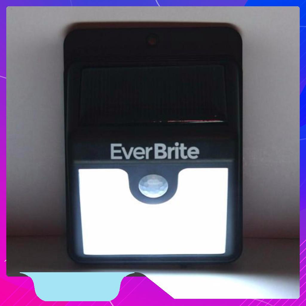Hot- ĐÈN CẢM BIẾN NĂNG LƯỢNG MẶT TRỜI EVER BRITE