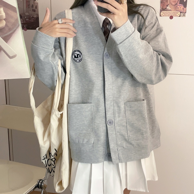 Áo khoác blazer cổ chữ V phong cách Hàn Quốc dành cho nữ | BigBuy360 - bigbuy360.vn